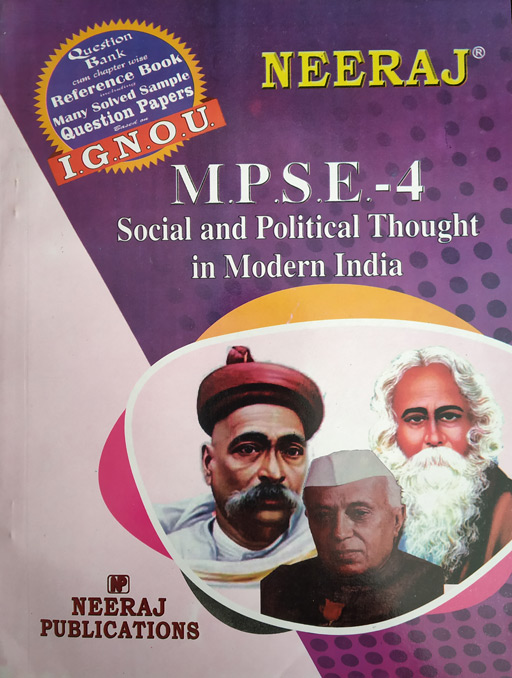 Neeraj MPSE - 04 Social And Political Thought In Modern India